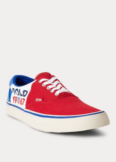 Polo Ralph Lauren Thorton Color-Blocked Sneakers Herre Danmark (OXVTW6539)